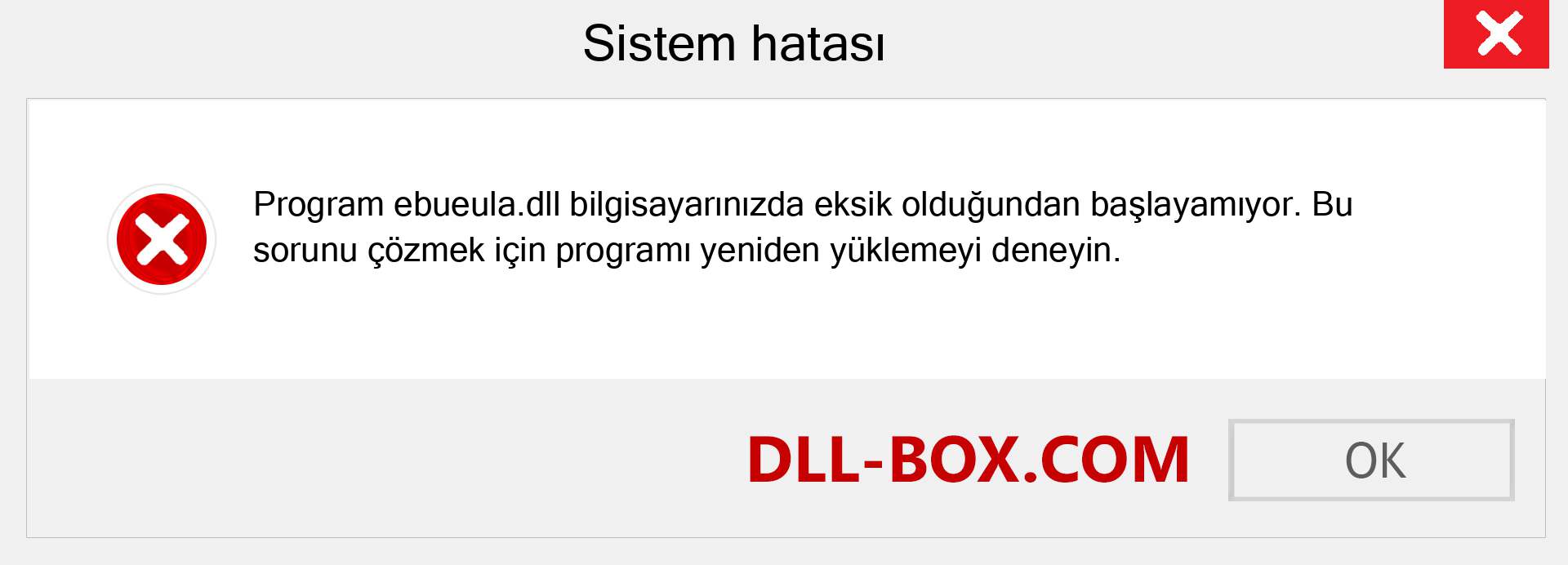 ebueula.dll dosyası eksik mi? Windows 7, 8, 10 için İndirin - Windows'ta ebueula dll Eksik Hatasını Düzeltin, fotoğraflar, resimler